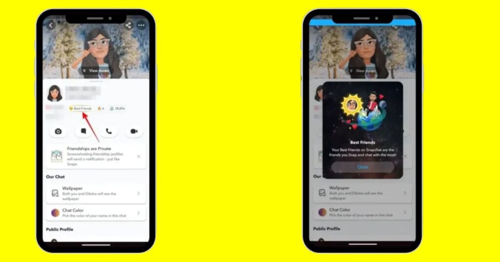 Your Position In A Friend’s Snapchat Solar System