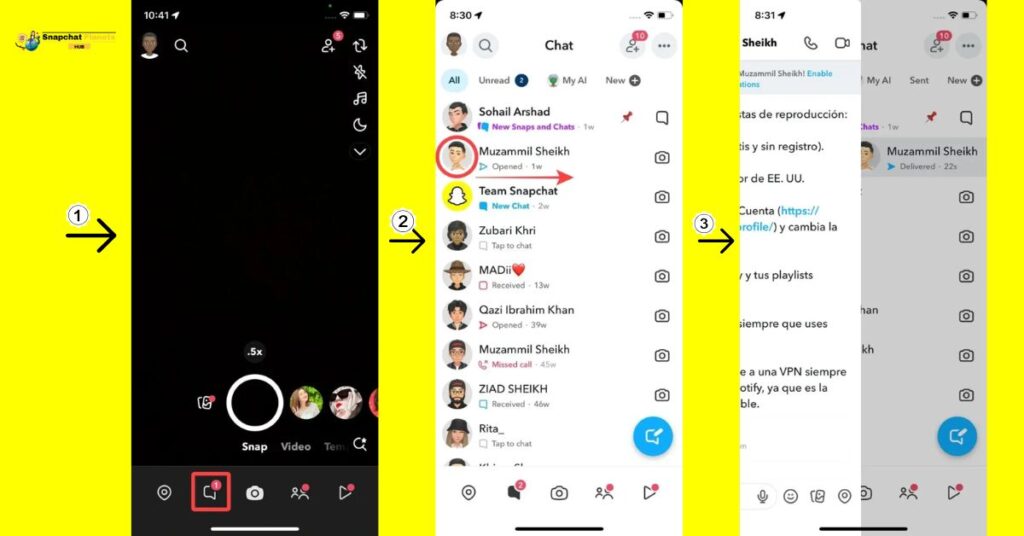 How To Half Swipe On Snapchat