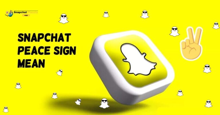 Peace Sign Mean On Snapchat