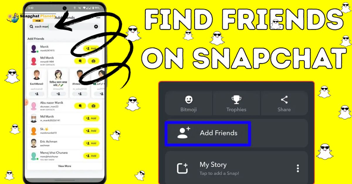 How To Find Friends On Snapchat