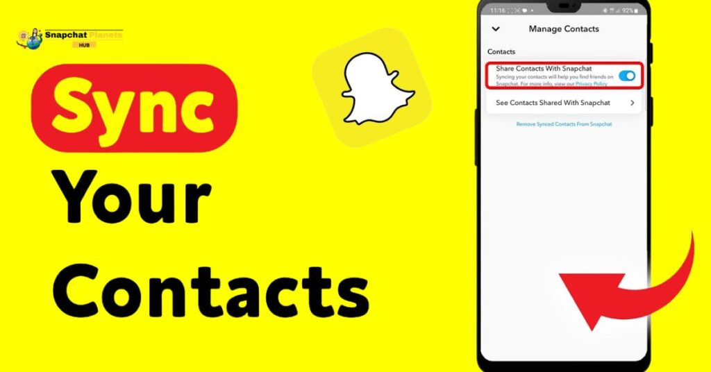 Sync Your Phone Contacts To Snapchat